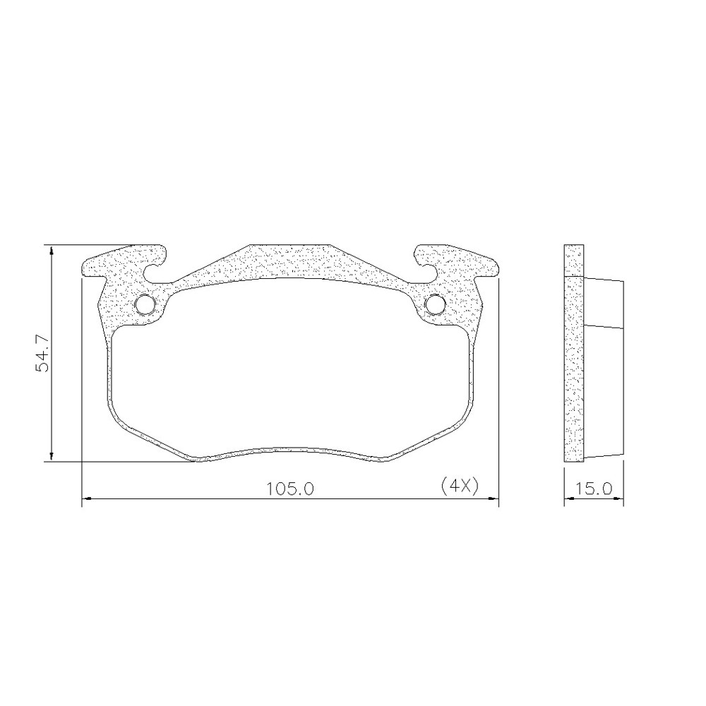 259 Pastilla de Freno