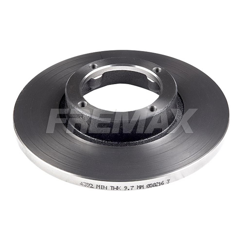 D4392 Disco de Freno Delantero 236.00 Mm