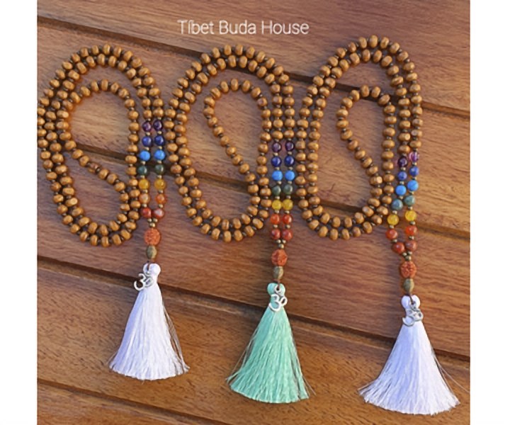 Japa Mala Budista de los 7 Chakras
